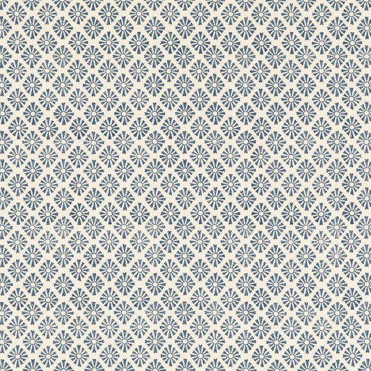 PP50476-2 SUNBURST INDIGO BAKER LIFESTYLE Fabrics Drapery Upholstery