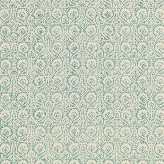 PP50481-3 POLLEN TRAIL AQUA BAKER LIFESTYLE Fabrics Drapery Upholstery