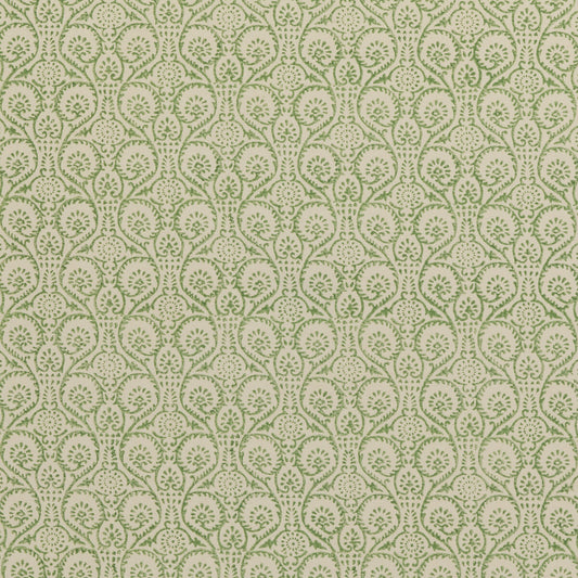 PP50481-5 POLLEN TRAIL GREEN BAKER LIFESTYLE Fabrics Drapery Upholstery