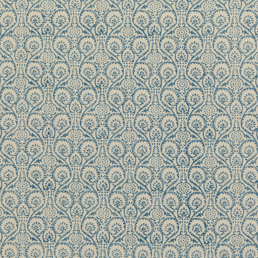 PP50481-7 POLLEN TRAIL SOFT BLUE BAKER LIFESTYLE Fabrics Drapery Upholstery