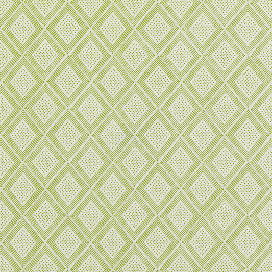 PP50484-5 BLOCK TRELLIS GREEN BAKER LIFESTYLE Fabrics Drapery Upholstery