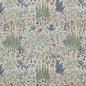 PP50500-1 BRIDPORT BLUE/RED BAKER LIFESTYLE Fabrics Drapery Upholstery
