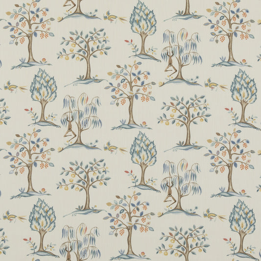 PP50501-1 LILLIPUT BLUE BAKER LIFESTYLE Fabrics Drapery Upholstery