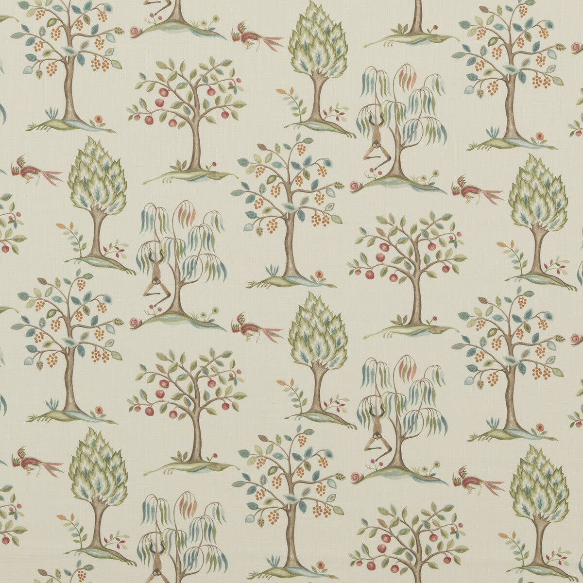 PP50501-2 LILLIPUT AQUA BAKER LIFESTYLE Fabrics Drapery Upholstery