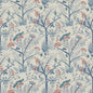 PP50502-1 LULWORTH BLUE/RED BAKER LIFESTYLE Fabrics Drapery Upholstery