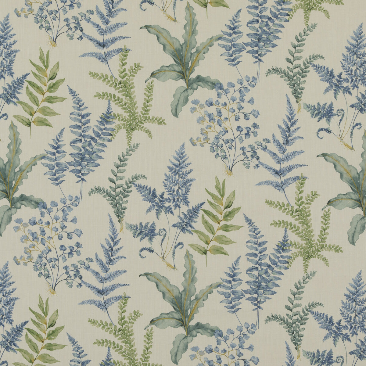 PP50503-1 FERNDOWN BLUE BAKER LIFESTYLE Fabrics Drapery Upholstery