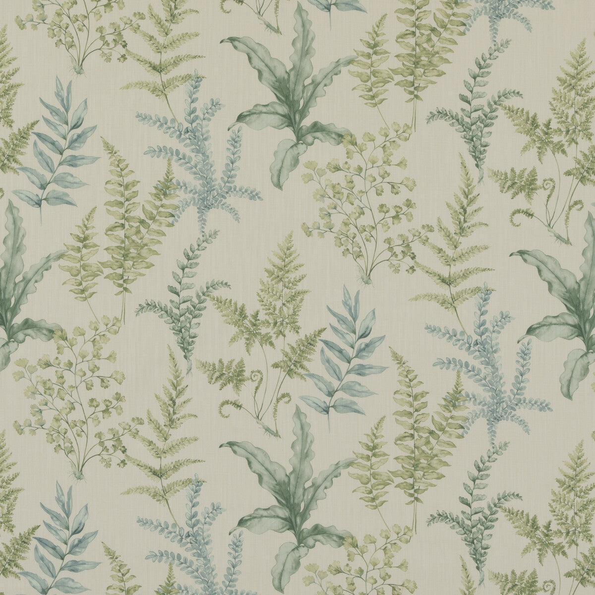 PP50503-2 FERNDOWN AQUA BAKER LIFESTYLE Fabrics Drapery Upholstery