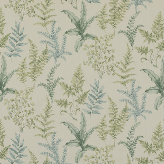 PP50503-2 FERNDOWN AQUA BAKER LIFESTYLE Fabrics Drapery Upholstery