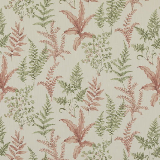 PP50503-4 FERNDOWN GREEN/PINK BAKER LIFESTYLE Fabrics Drapery Upholstery