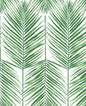 PR10704 Seabrook Designs Prepasted Online Wallpaper Paradise Palm Prepasted Greenery
