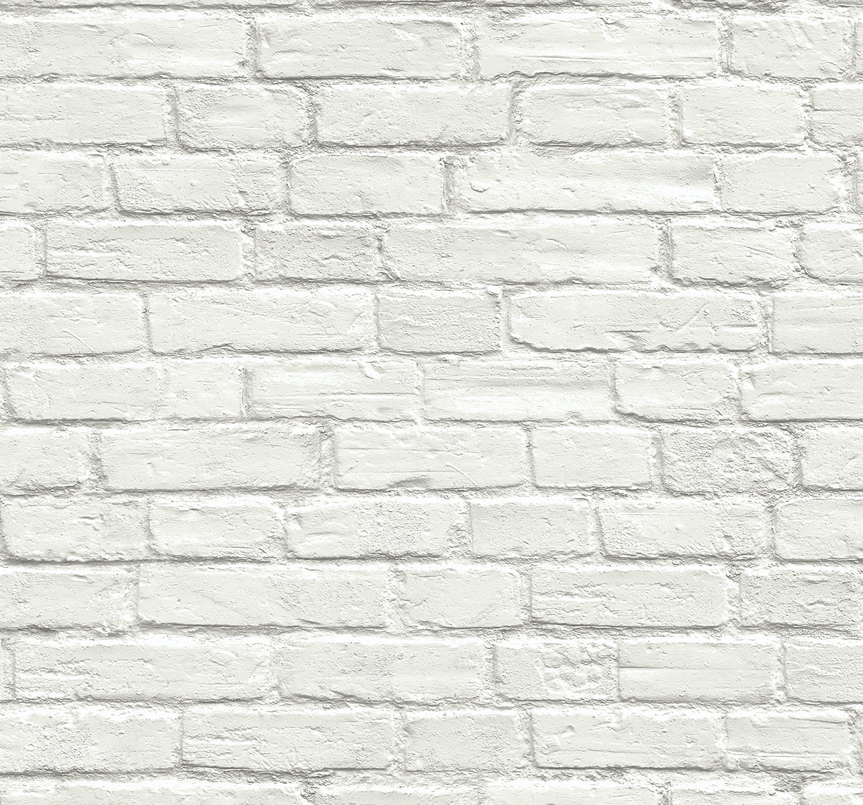 PR10800 Seabrook Designs Prepasted Online Wallpaper Industrial Faux Brick Prepasted Off-White