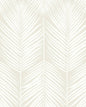 PR11405 Seabrook Designs Prepasted Online Wallpaper Palm Silhouette Prepasted Sea Salt