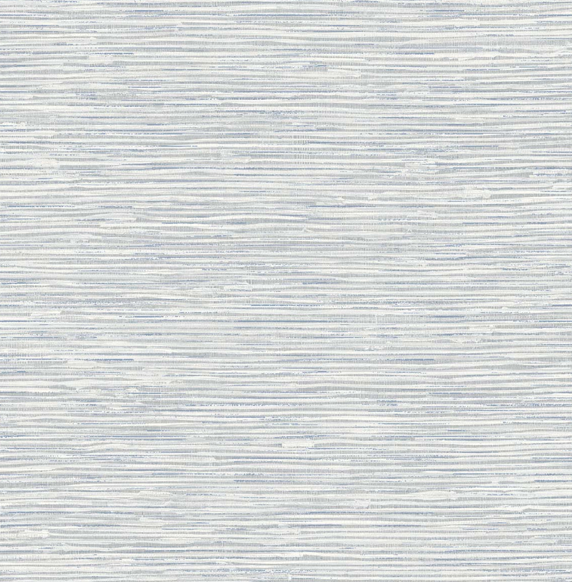 PR12308 Seabrook Designs Prepasted Online Wallpaper Southport Faux Grasscloth Prepasted Dove Grey & Bluestone