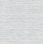 PR12308 Seabrook Designs Prepasted Online Wallpaper Southport Faux Grasscloth Prepasted Dove Grey & Bluestone