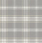 PR13408 Seabrook Designs Prepasted Online Wallpaper Dellabrooke Plaid Daydream Grey