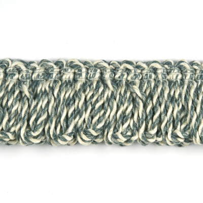 PT85000-2 ROPE LOOP FRINGE AQUA PARKERTEX TRIM