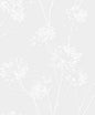 PW20300 Seabrook Designs Paintable Wallpaper Wallpaper Dandelion Fields White