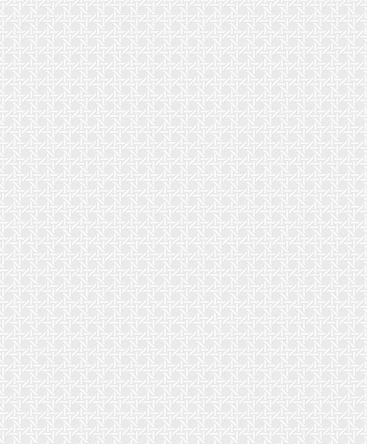 PW20700 Seabrook Designs Paintable Wallpaper Wallpaper Wicker White