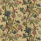 R1355-3 HYDRANGEA BIRD ROSE/BISCUIT G P & J BAKER Fabrics Drapery Upholstery