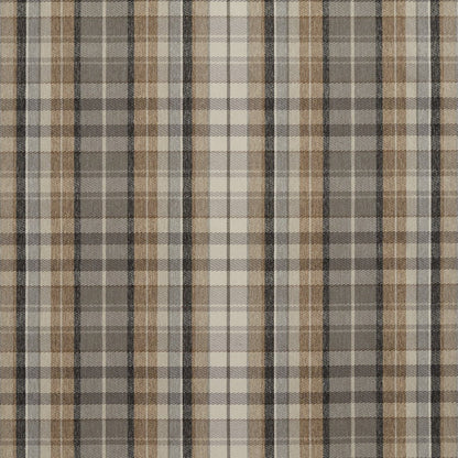 R160 Plaid Flannel Grey & Silver Charlotte Fabrics