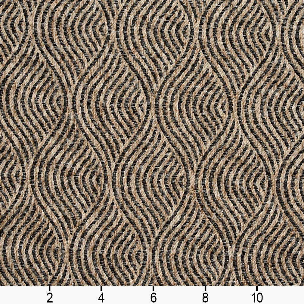 R250 Abstract & Geometric St. Louis Grey & Silver Charlotte Fabrics