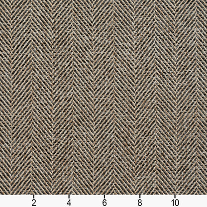 R252 Herringbone & Chevron Fargo Grey & Silver Charlotte Fabrics