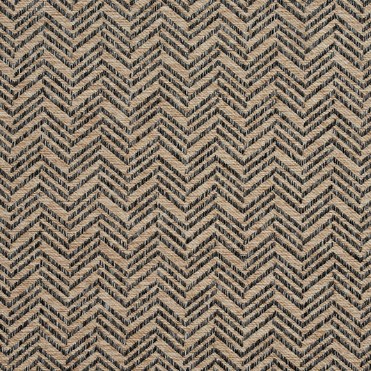 R254 Abstract & Geometric,Herringbone & Chevron Duluth Grey & Silver Charlotte Fabrics