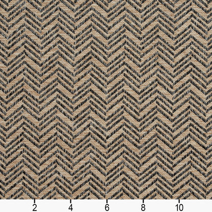 R254 Abstract & Geometric,Herringbone & Chevron Duluth Grey & Silver Charlotte Fabrics