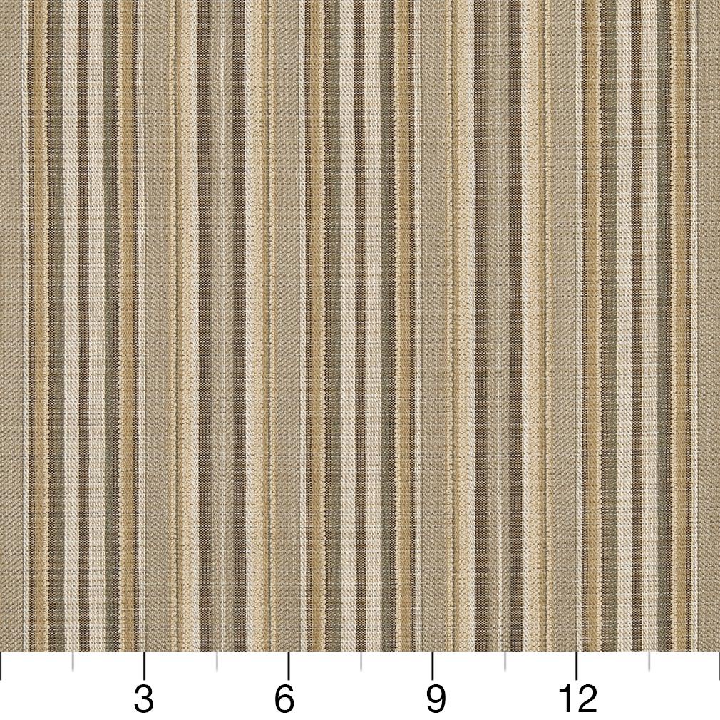 R310 Stripe Coffee Stripe Beige & Taupe Charlotte Fabrics