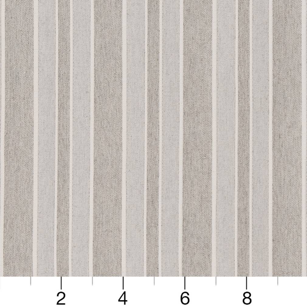 R345 Stripe Cloud Stripe Grey & Silver Charlotte Fabrics