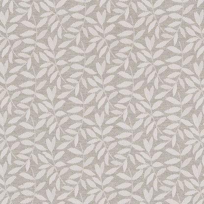R346 Leaves Cloud Leaves Grey & Silver Charlotte Fabrics