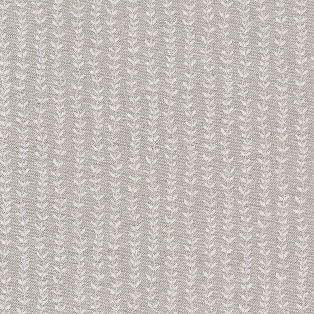 R349 Leaves,Small Scale Cloud Vine Grey & Silver Charlotte Fabrics