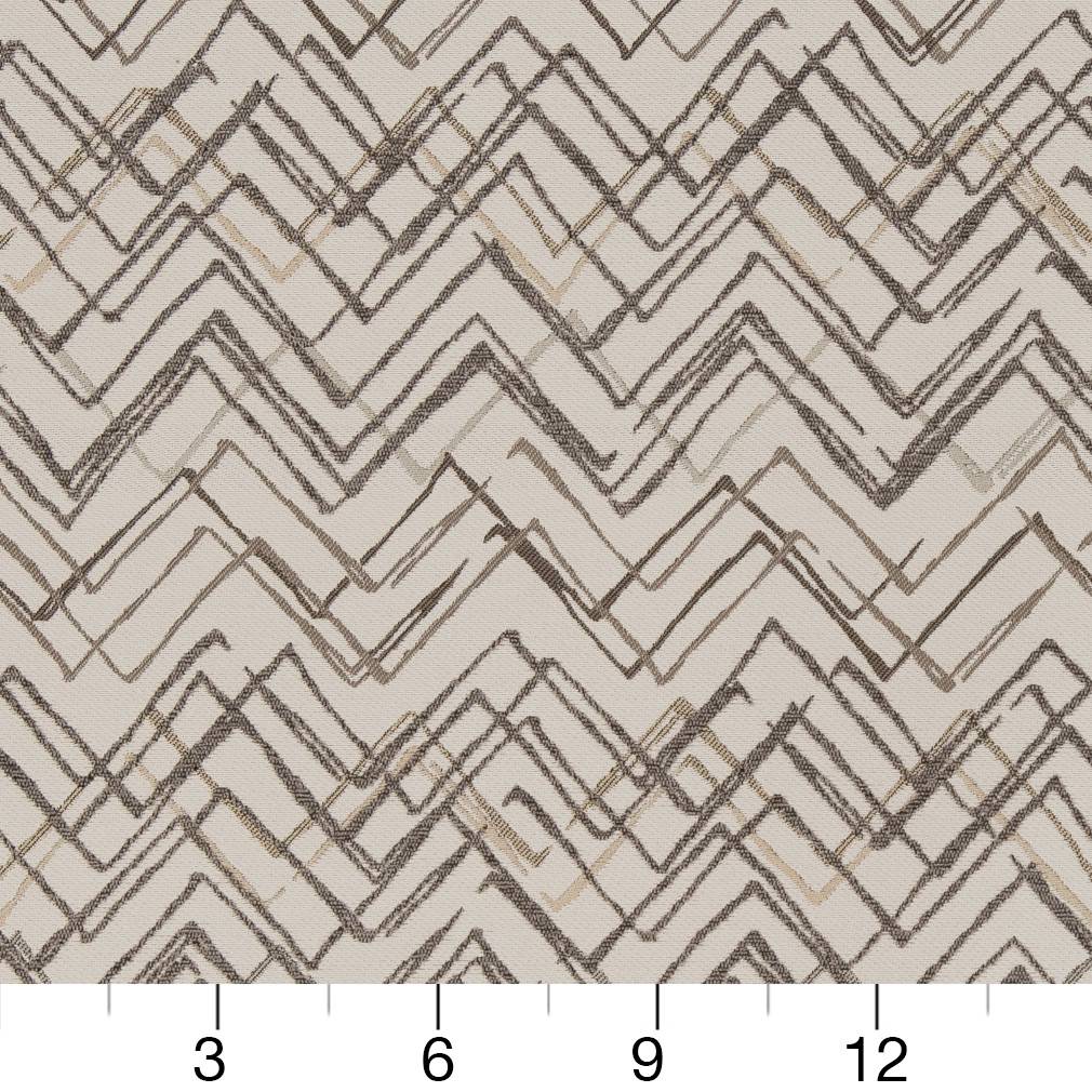 R350 Abstract & Geometric Mountain Grey & Silver Charlotte Fabrics