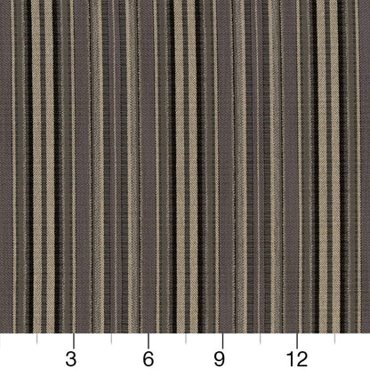 R365 Stripe Pewter Stripe Grey & Silver Charlotte Fabrics