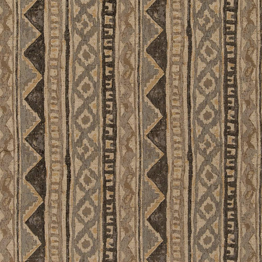 R400 Abstract & Geometric,Global,Southwestern,Stripe Canyon Beige & Taupe Charlotte Fabrics