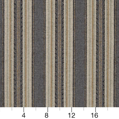 R431 Stripe Denim Stripe Blue Charlotte Fabrics