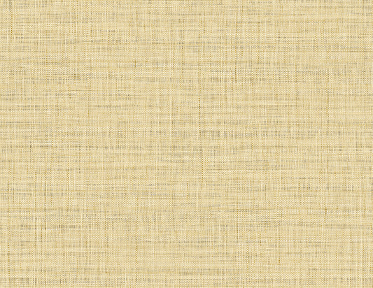 RA40107 Seabrook Designs Raffia Wallpaper Harvest Twine Honey