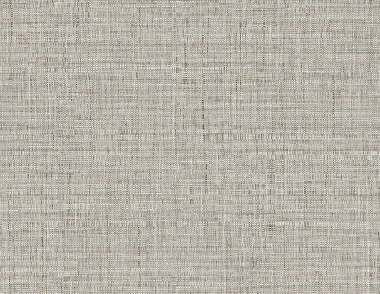 RA40132 Seabrook Designs Raffia Wallpaper Harvest Twine Fog
