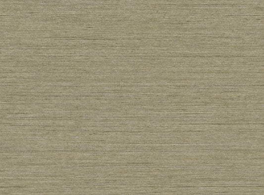 RA40911 Seabrook Designs Raffia Wallpaper Threaded Oyster