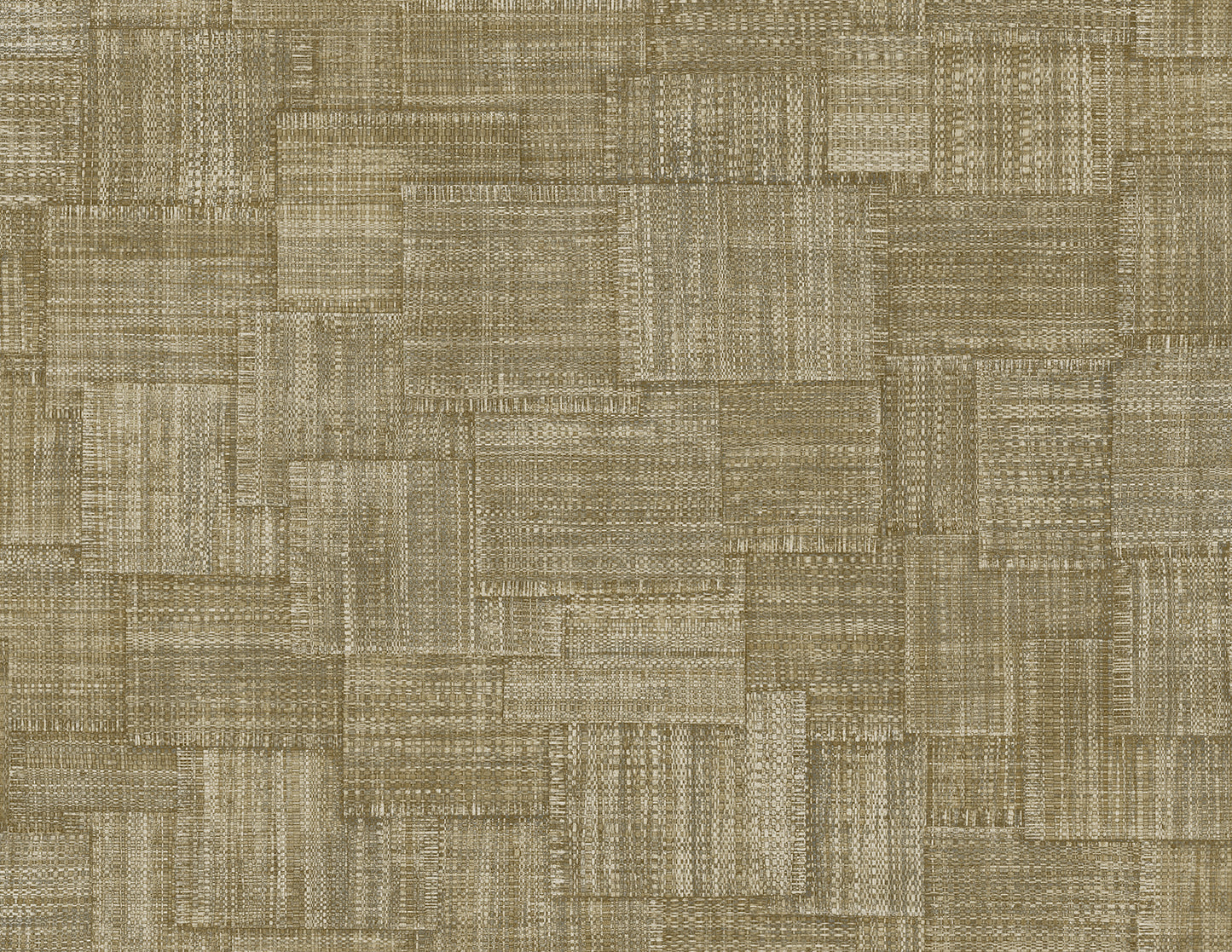 RA41712 Seabrook Designs Raffia Wallpaper Woven Blocks Burlap