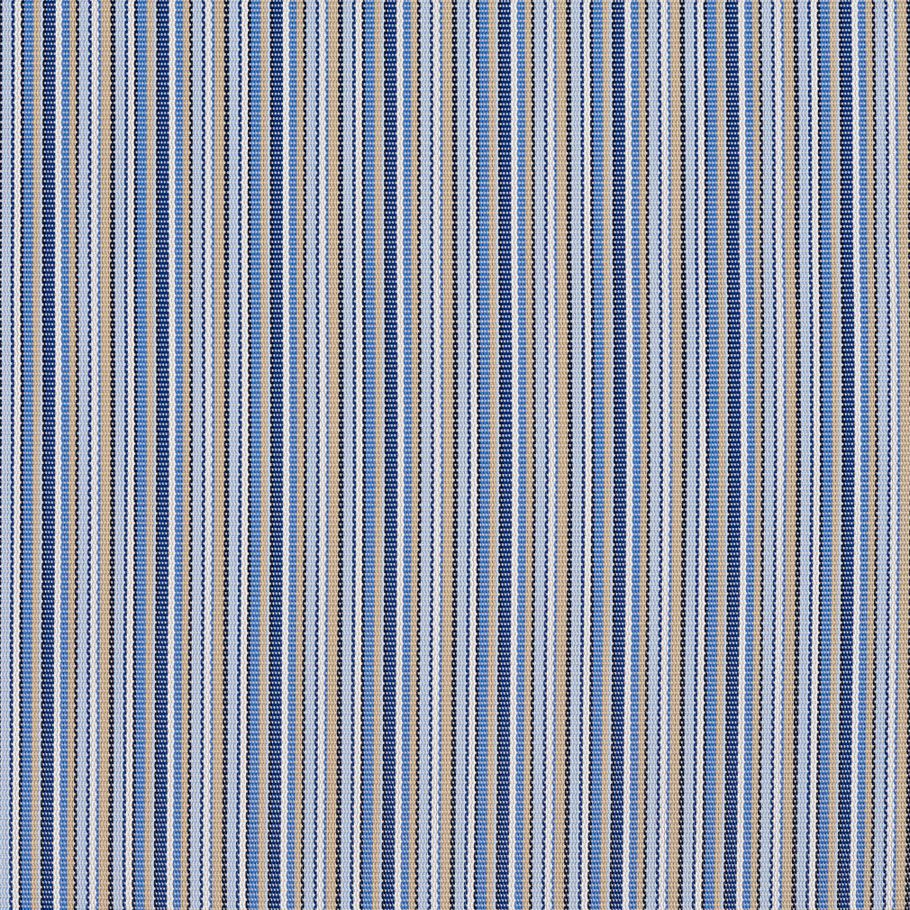 S113 Small Scale,Stripe Poolside Blue Charlotte Fabrics Vinyl