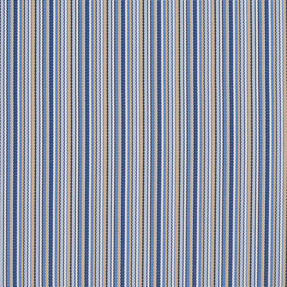 S113 Small Scale,Stripe Poolside Blue Charlotte Fabrics Vinyl