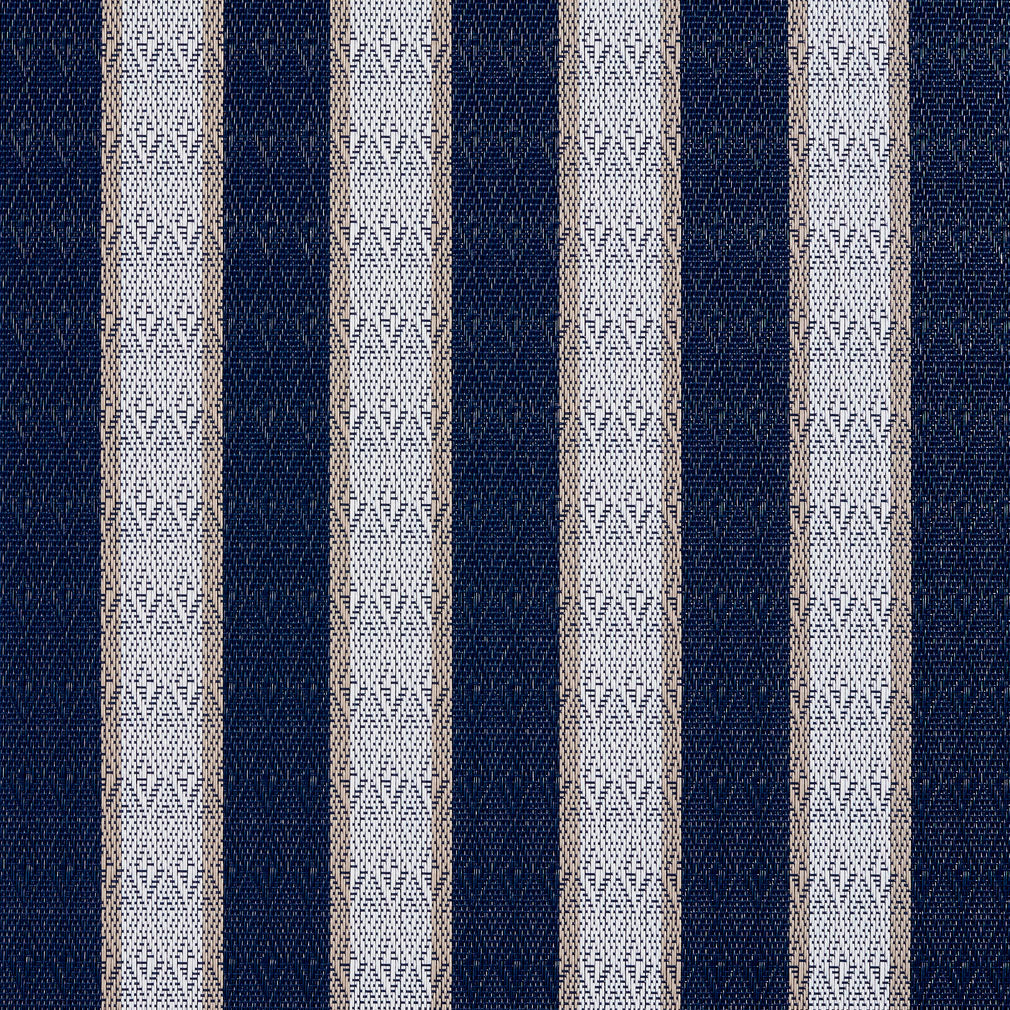 S116 Stripe Blue Charlotte Fabrics Sling Mesh