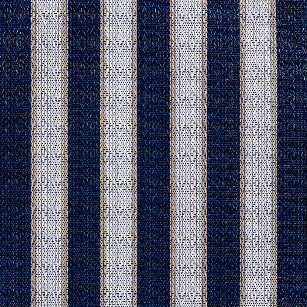 S116 Stripe Cobalt Stripe Blue Charlotte Fabrics Vinyl