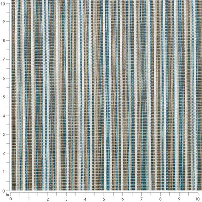S300 Stripe Tide Aqua & Teal Charlotte Fabrics Vinyl