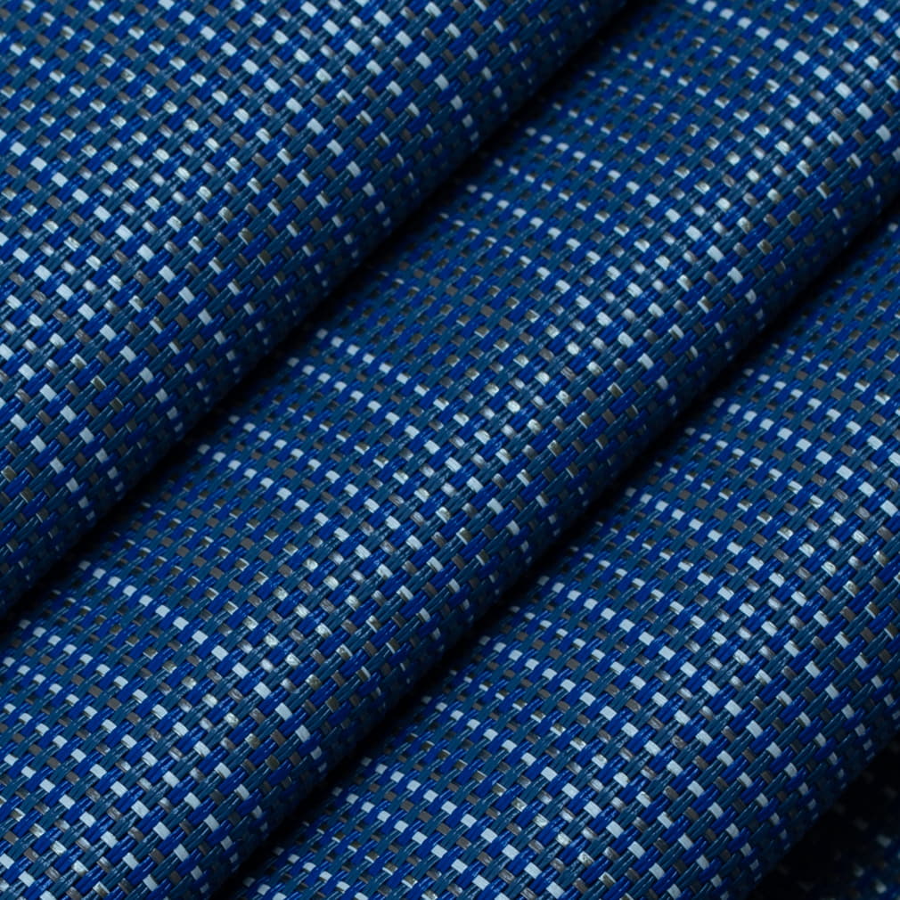 S307 Plain & Solid Atlantic Blue Charlotte Fabrics Vinyl