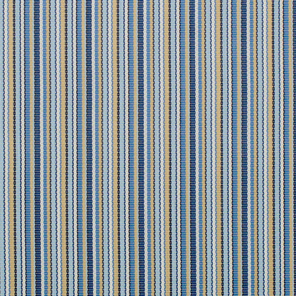 S309 Stripe Harbor Blue Charlotte Fabrics Vinyl