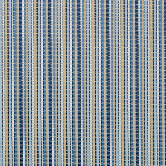 S309 Stripe Harbor Blue Charlotte Fabrics Vinyl