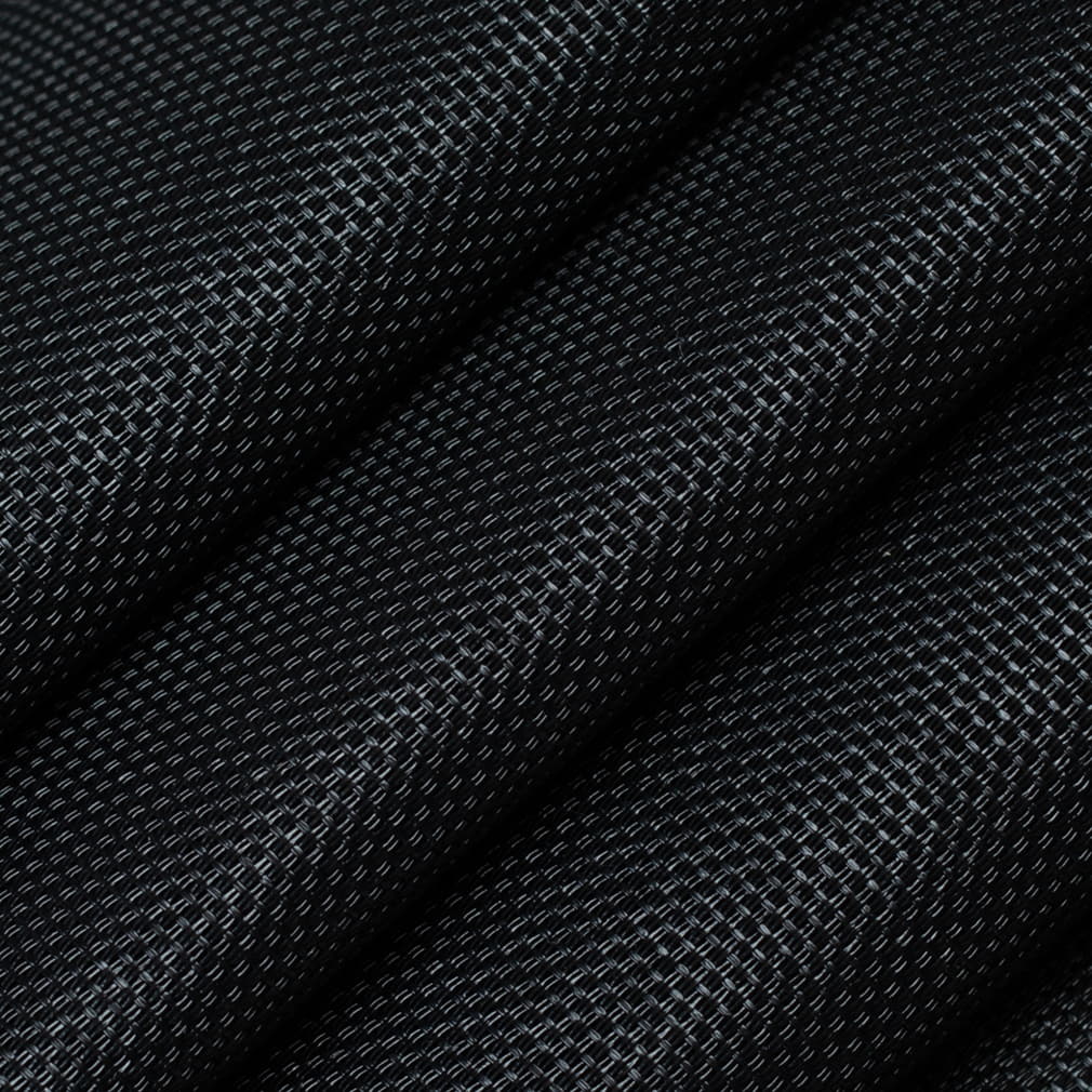 S315 Plain & Solid Onyx Black Charlotte Fabrics Vinyl