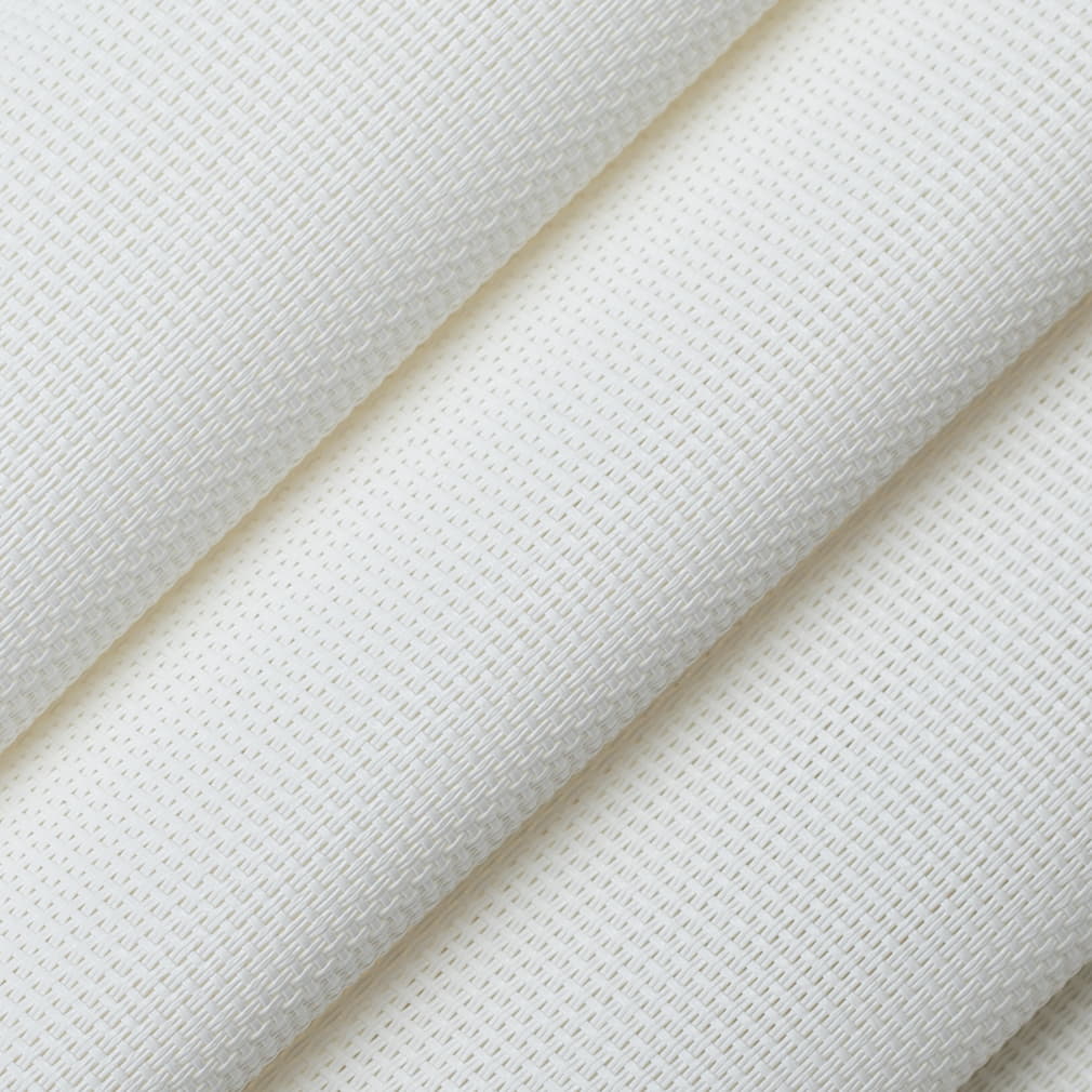 S328 Plain & Solid White White & Ivory Charlotte Fabrics Vinyl